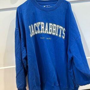 South Dakota state university blue crewneck